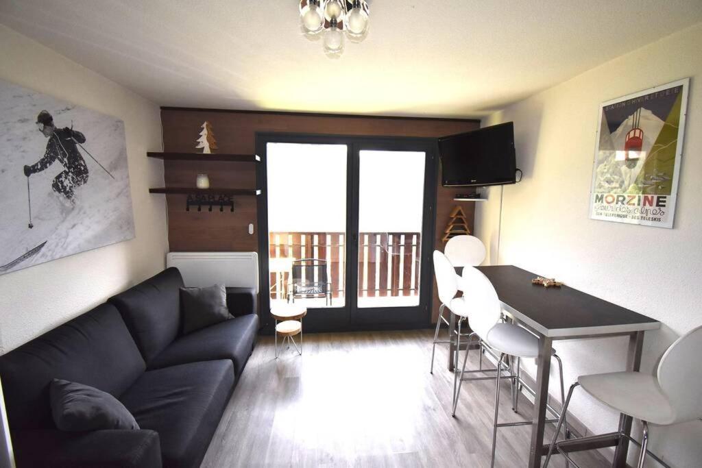 Au Pied Des Pistes B31, Chaleureux Studio 4 Pers, Vue Sur La Vallee Imprenable Avec Wifi, Draps Non Compris Saint-Jean-d'Aulps Ngoại thất bức ảnh