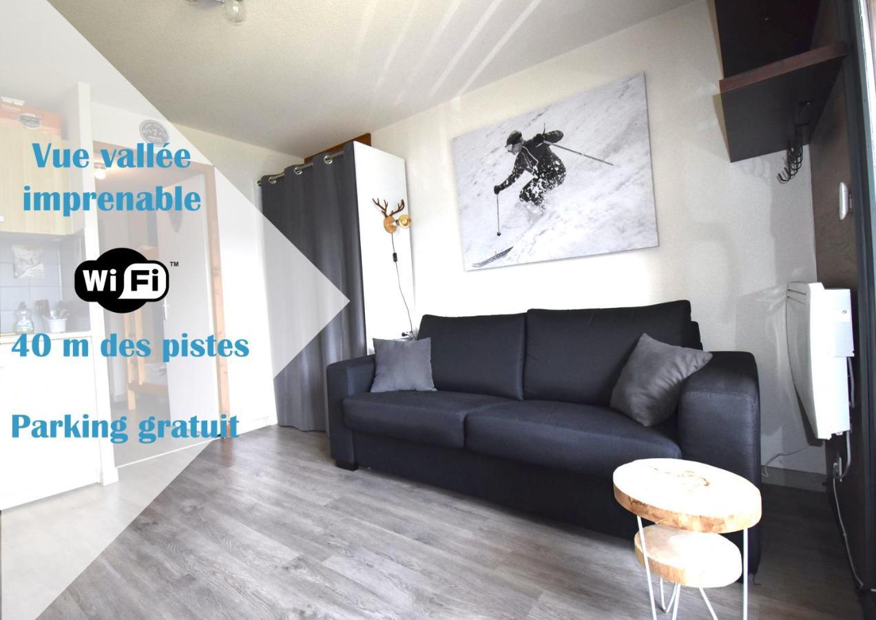 Au Pied Des Pistes B31, Chaleureux Studio 4 Pers, Vue Sur La Vallee Imprenable Avec Wifi, Draps Non Compris Saint-Jean-d'Aulps Ngoại thất bức ảnh